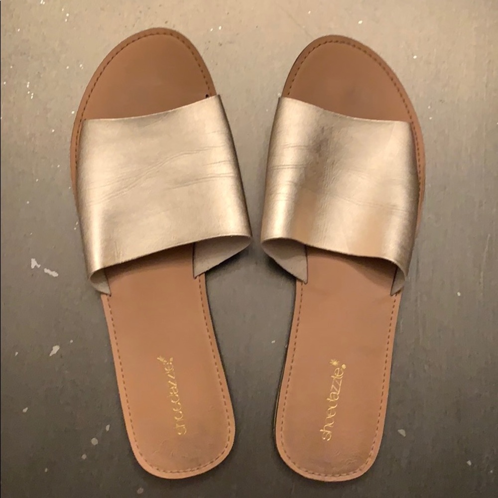 Gold Sandals for Summer